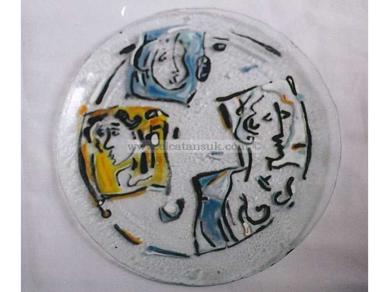 Glass Fusion plate - Füzyon cam tabak