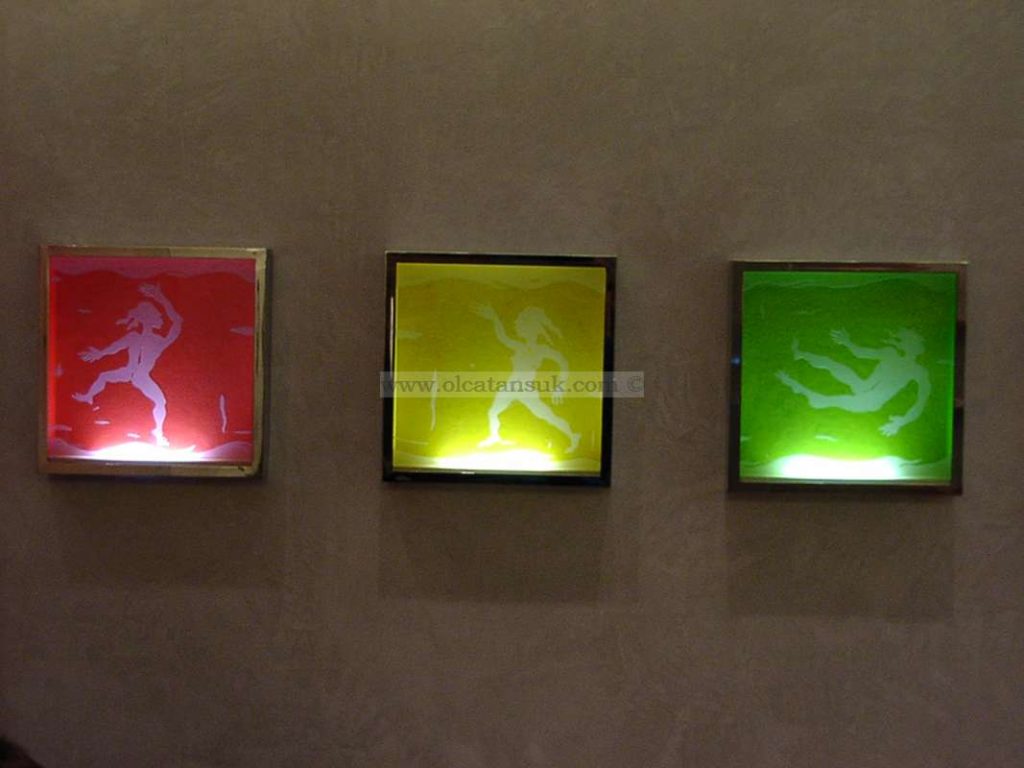 Light Panels, Dance in the rainbow 38x38cm - Alpha Clinic, (Germany) Münih, Almanya